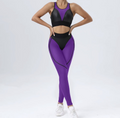 Active Leather Mesh Body Set – Purple